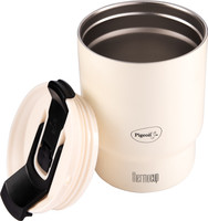 Pigeon ThermoCup,Vacuum Insulated Travel, Office with Dual Lid Technology e Stainless Steel Coffee Mug(350 ml)