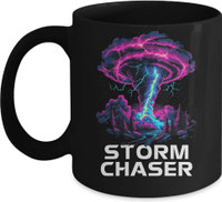 Rangkaar Storm Chasing Tornado Chaser Meteorologist Meteorology Ceramic Coffee Mug(325 ml)