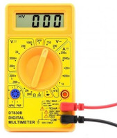 Bvolence Multipurpose Electric Meter Digital Multimeter, Troubleshoot Electronic Devices Digital Multimeter(Multicolor 2000 Counts)
