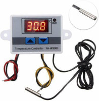 AMTIX W3001 AC 110 to 220V 10A 1500W -LED Digital Temperature Controller(Pack of 1)d Multipurpose Controller