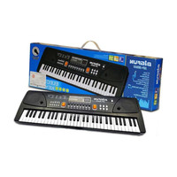 Toofun Piano with Mic | Record Function DC Power Option with Micro USB Cable | Analog Portable Keyboard Analog Portable Keyboard(61 Keys)