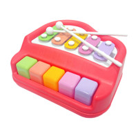 Toyshack 2 in 1 Xylophone and Piano Toy with Colorful Keys for Toddlers and Kids(Multicolor)