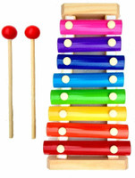Betterbuy Wooden Xylophone Musical Toy for Children with 8 Note (Big Size)(Multicolor)