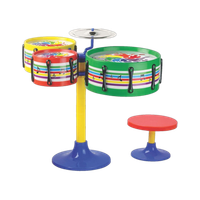 avis ORIGINAL JAZZ DRUM SET FOR KIDS (2-14)(Multicolor)