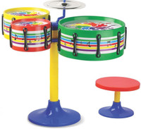 avis ORIGINAL JAZZ DRUM SET FOR KIDS (2-14)(Multicolor)
