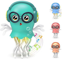 FIVE NINE TOYS Musical Jelly Dancer Octopus Toy with Lights Bump Go for Kids Baby(Multicolor)