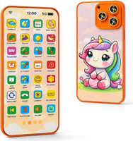 Maa Momai Toys Smart Baby Phone Toy with Rhymes Stories and Learning Modes(Multicolor)