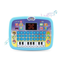AEXONIZ TOYS Educational Toy Learning Tablet Toddler Computer Toy with LED Screen Display, 8 Learning Modes Gift for Kids(Multicolor)