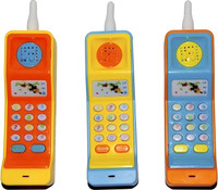 Zenex store Smart Phone Cordless Feature Toys Mobile for Musical Toys for Kids Smart(Multicolor)