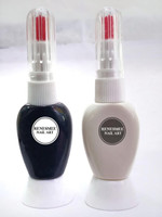 RENESMEE Nail Art Pen Dotting Painting UV Gel Liner Polish Brush Decor Tool Pack of 2(White and Black)