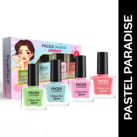 FACES CANADA Ultime Pro Splash Mini Nail Enamel | Glossy Finish | Long Lasting | Pastel Paradise