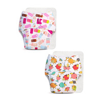 Superbottoms Reusable Cloth Diapers for Baby BASIC Pack of 2 | Adjustable & Washable | 3M–3Y
