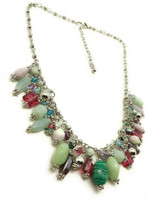 DCA Handmade Charms Western Stylish Boho Fashion Jewellery For Women and Girls Glass Necklace