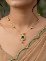 BOGHRA SALES Traditional invisible chain Diamond Gold-plated Plated Brass, Alloy Necklace