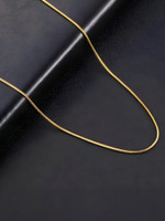 Devora 100% Gold 2mm Round Thin Waterproof Necklace Chain Silver Plated Stainless Steel Chain