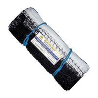 Sagah Nylon Gaming Badminton Net(Black, White)