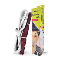 Vixen Premium Badminton Net with Steel Wire Cable Badminton Net(Brown)