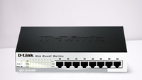 SRDE DLINK 8-Port Fast Ethernet PoE Smart Managed Switch DES-1210-08PDES-1210-08P Network Switch(Black)