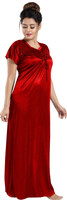 SIAMI Women Nighty(Red)