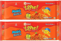 Sunfeast Yippee Magic Masala Noodles 840 g (420G*2) Instant Noodles Vegetarian(2 x 420 g)