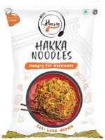 hungry Hakka Veg Noodles| Delicious Spicy Non-Sticky & Flavorful Ready in 5 Minutes Hakka Noodles(900 g)
