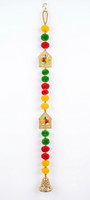 AGS MART Hanging Latkan for Party, Wedding, Room, Home, Main Door,Diwali (Pack of 2) Hanging Ornaments(Multicolor)