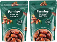 Farmley Barkat Dates Pack Of 2 | Naturally Sweet Khajoor Dry Fruit Dates(2 x 500 g)