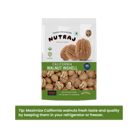 Nutraj California Inshell Walnuts(1 x 500 g)