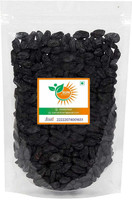 Sun Nutrition Dried Black Raisins/Black Kishmish with Seed,1 Kg Raisins(1 kg)