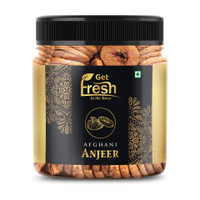 Get Fresh Anjeer Dry Fruits | Dried Figs- 250 gm (Jar Packing) Figs(1 x 250 g)