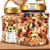 SHIVAAY MIX DRY FRUITS 1KG KAJU , BADAM , DAKH , KISHMISH , SEEDS ETC Almonds, Cashews, Raisins, Apricots, Assorted Seeds & Nuts, Dates(1 x 1000 g)