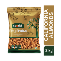 Scorist Popular California Almonds(1 x 2 kg)