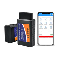 SSUCA ELM327 Bluetooth OBD2 Code Scanner Car Diagnostic Tool, Wireless OBDII Adapter OBD Reader