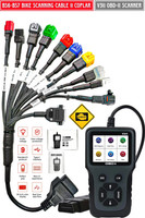 Danlite Tools Technician Bs6 Bike Cable with V311 scanner with continuity tester OBD Reader