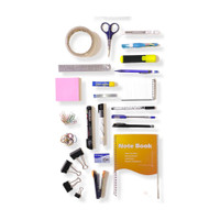 QURTASIA 22 in 1 Essential Stationery Kit | Stationery Kit for Office - Home use | Home &  Office Set(Multicolor)