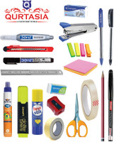 QURTASIA QURTASIA All in 21 Items Stationery For Office, School, Shop & Hospital  Office Set(Multicolor)