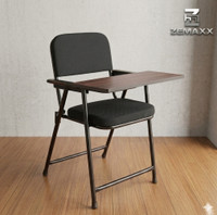 ZEMAXX Folding study chair | chair with pad black Fabric Study Folding Chair(Black, Pre-assembled)