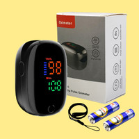 TRUE INDIAN Digital Pulse Oximeter Measure SpO2 & Pulse Rate Instantly Pulse Oximeter Multi-Range Ohmmeter