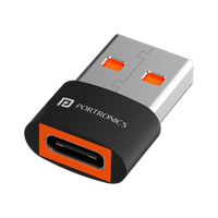 Portronics USB Type C, USB OTG Adapter(Pack of 1)