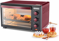 USHA 29-Litre OTGW 3629R Oven Toaster Grill (OTG)(Wine & Matte Black)