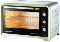 Morphy Richards 60-Litre Oven Toaster Grill (OTG)(60 RCSS LUXECHEF, BLACK/GOLDEN)