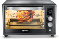Prestige 28-Litre Oven Toaster Grill (OTG)(28 Litre Capacity with Rotisserie and Convection, Black)