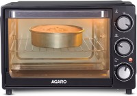 AGARO 30-Litre 33393 Oven Toaster Grill (OTG) with Motorised Rotisserie(Black)