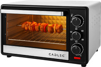 Cadlec 28-Litre Oven Toaster Grill (OTG)(OvenMate, Silver and Black)