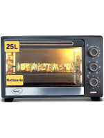 Pigeon 25-Litre with Rotisserie Oven Toaster Grill OTG 19003847/19003848, Black