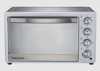 Morphy Richards 54-Litre Oven Toaster Grill (OTG)(54 RCSS Dehydro (510055), Silver)