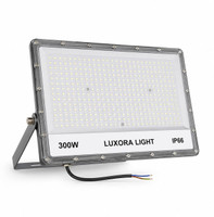 REDMELLON LIGHT 300 Watt LED Flood Light IP66 Waterproof Super Bright Outdoor Light Cool White Flood Light Outdoor Lamp(White)