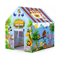 cantus Tent House 10 year kids toys Jungle tent house for boys and girls(Big Size)(Multicolor)