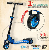 Miss & Chief Foldable & Height Adjustable Handle Scooter | 5 to 10 Years | 50 KG CAPACITY(Blue)