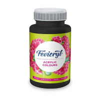 Fevicryl Acrylic Colour 500 ml Paint, DIY Art & Craft(Set of 1, Black)